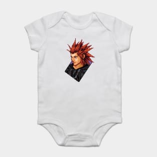 Organization XIII Axel Pixel Art Baby Bodysuit